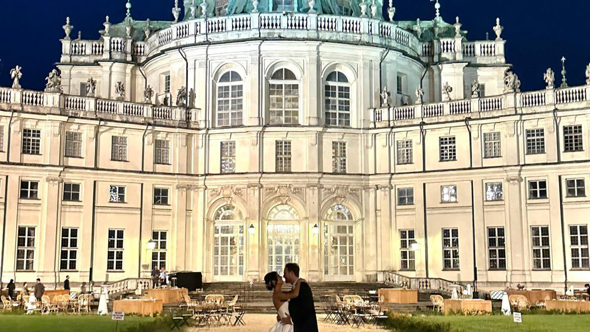 Facciata della Palazzina di Caccia di Stupinigi
