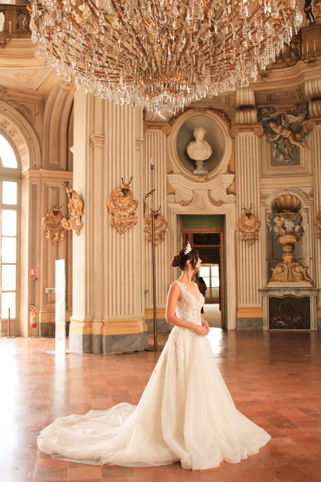 Dettaglio della Palazzina di Stupinigi